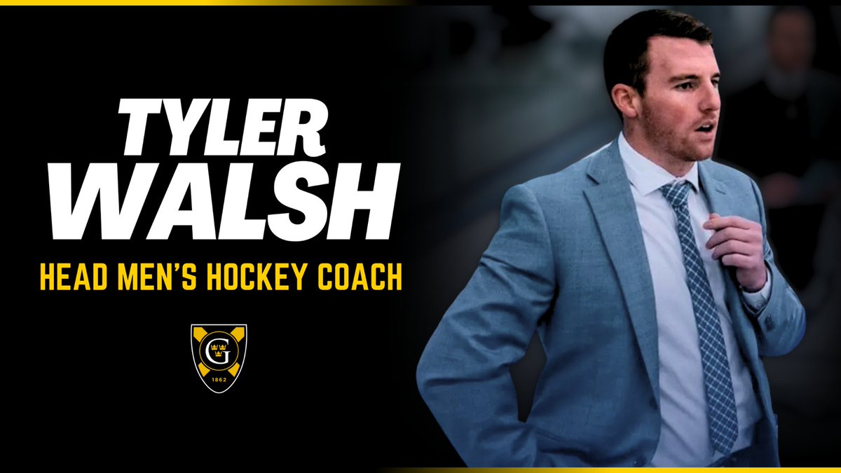 Tyler Walsh named head coach of @GustavusMHockey. Walsh becomes the 20th head coach of the program, but just the fourth in the past 60 years

Release: gogusties.com/news/2024/4/11…

#GoGusties | #d3hky