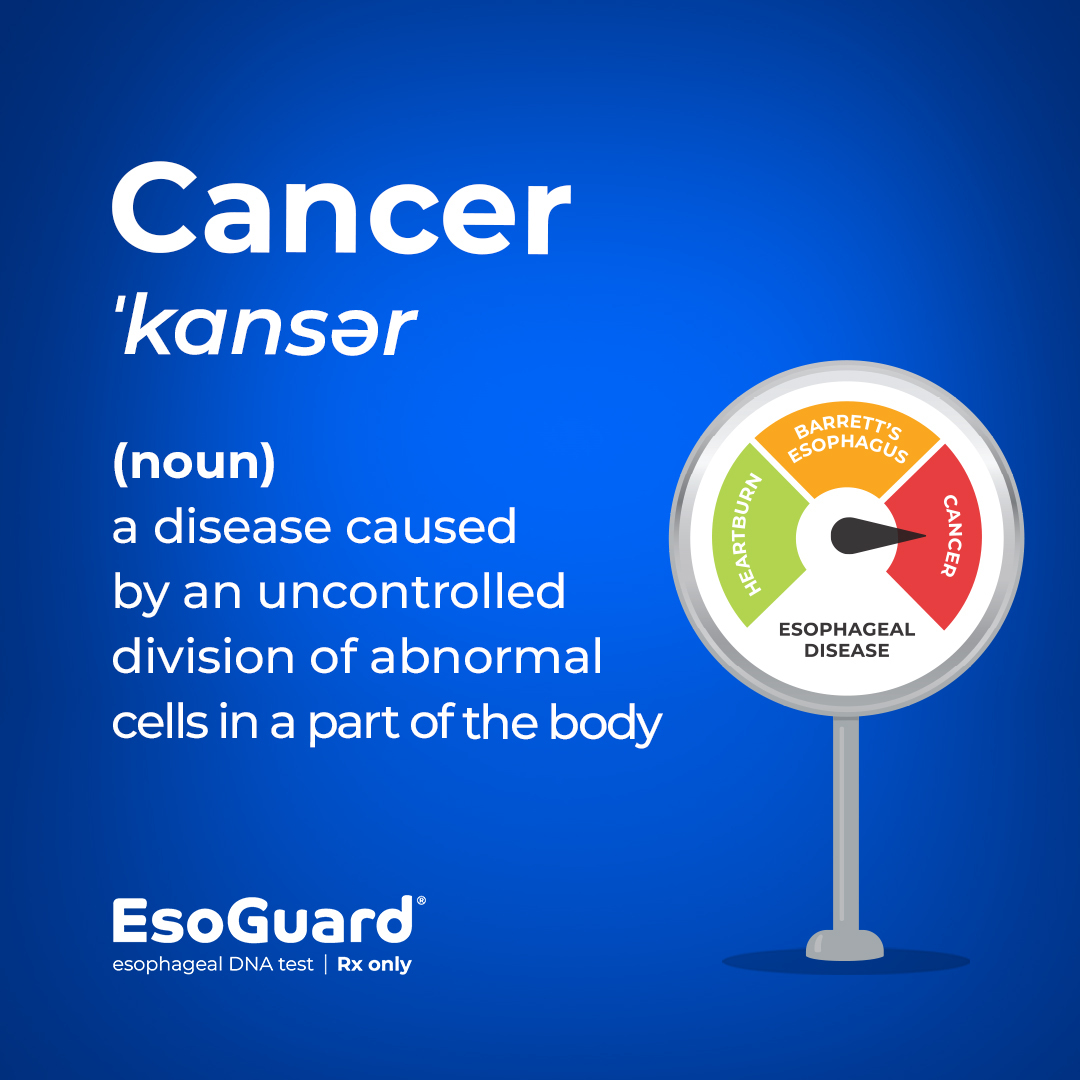 Esophageal adenocarcinoma is the most common form of esophageal #cancer in the U.S. and is more common among men than women. Esophageal cancer risk increases
with age.

The @EsoGuard_Test detects abnormal esophageal cells to identify disease before it progresses. #GetChecked