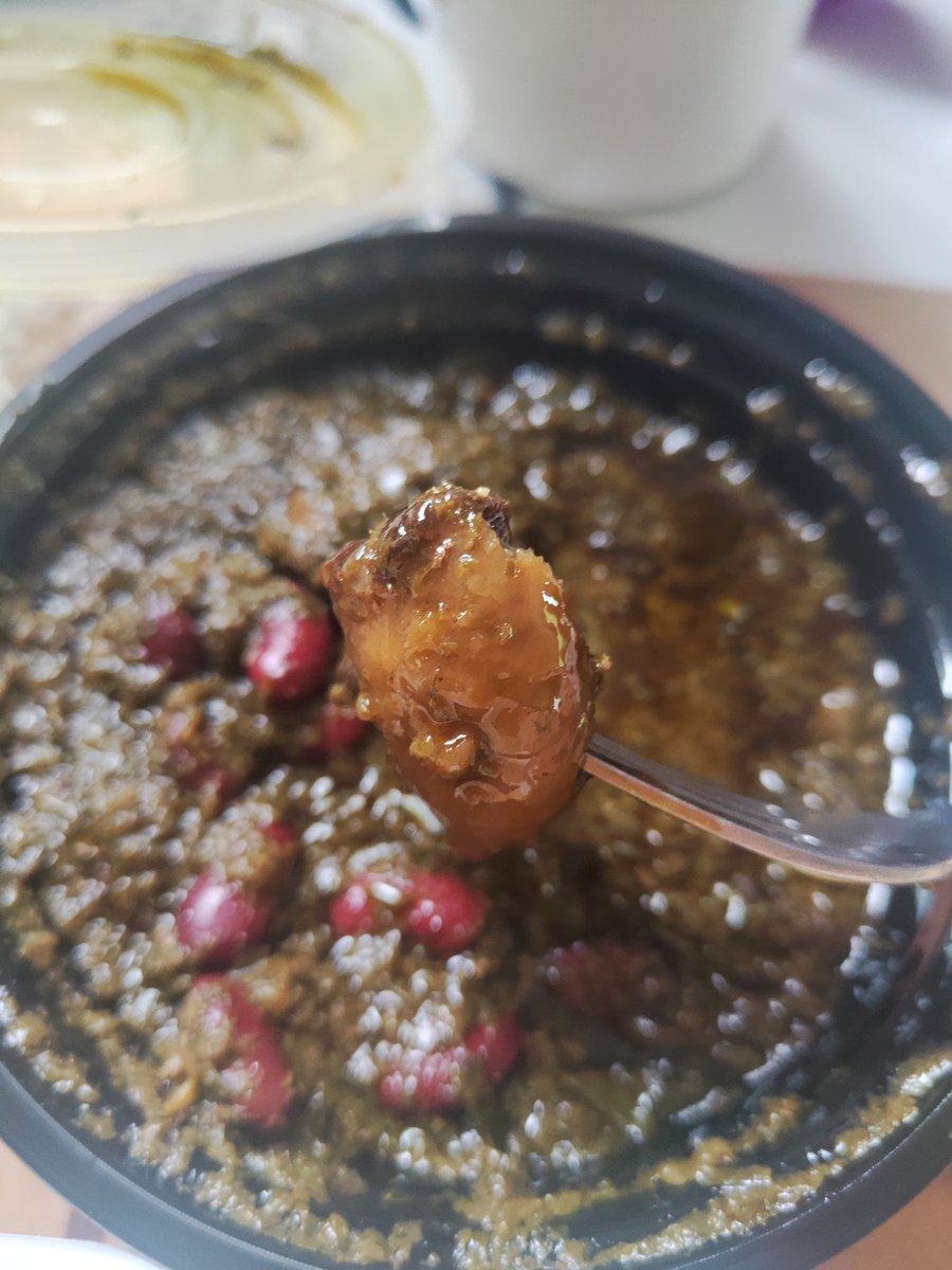 Dried persian lime in my dish, its tasty ☺️