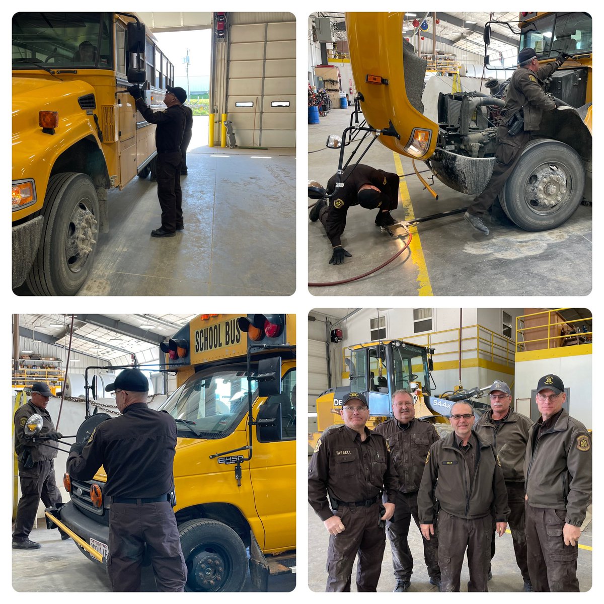 Spring school bus inspections are wrapping up for Motor Vehicle Inspectors & Commercial Vehicle Officers, but our commitment to safety never stops. Unannounced inspections will continue throughout the year to ensure everyone’s safety on the roadways. #RoadSafety #SchoolBusSafety