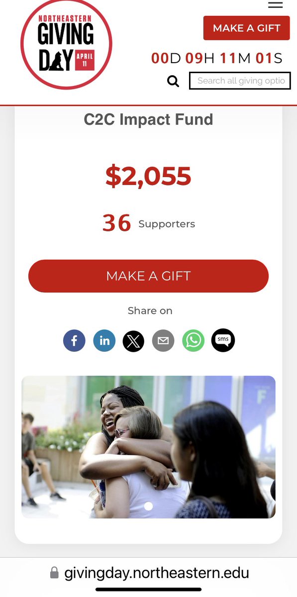 LAST CHANCE TO SUPPORT SUMMER YOUTH EMPLOYMENT TODAY! This is it folks - it's my LAST ask for #GivingDay @Northeastern ! Please help us get to our goal of 50 sponsors & $2500 before midnight - we are more than halway there! Donate any amount here: givingday.northeastern.edu/campaigns/c2c-…