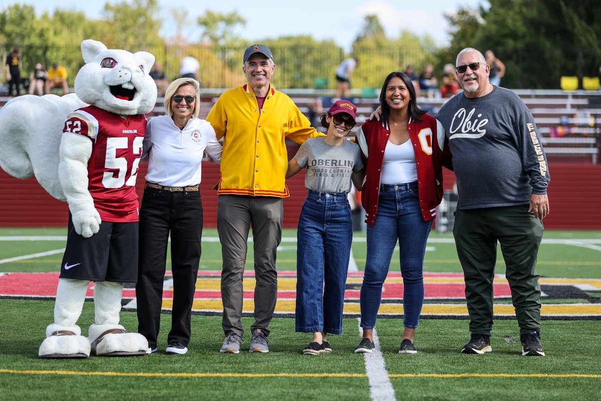 Thank you for going All In with us yesterday, your gifts helped unlock 𝙚𝙫𝙚𝙧𝙮 match for our teams! Still want to support the Crimson and Gold? Head to advance.oberlin.edu/campaigns/allin to learn more! 💛 #AllinforOberlin