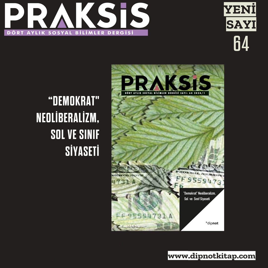 Salı akşamı 🎥 CANLI YAYINımız var!¡ 📍 64. Sayı Praksis Dergisi Okurlarıyla Buluşuyor 📎 YouTube, Facebook, Twitter'dan interaktif canlı yayın 📆 16 Nisan Salı 🕘 21.00 📌 Moderatör: Ezgi Pınar 🎤 Konuşmacılar: Ali Ekber Doğan, Görkem Doğan, Yelda Erçandırlı