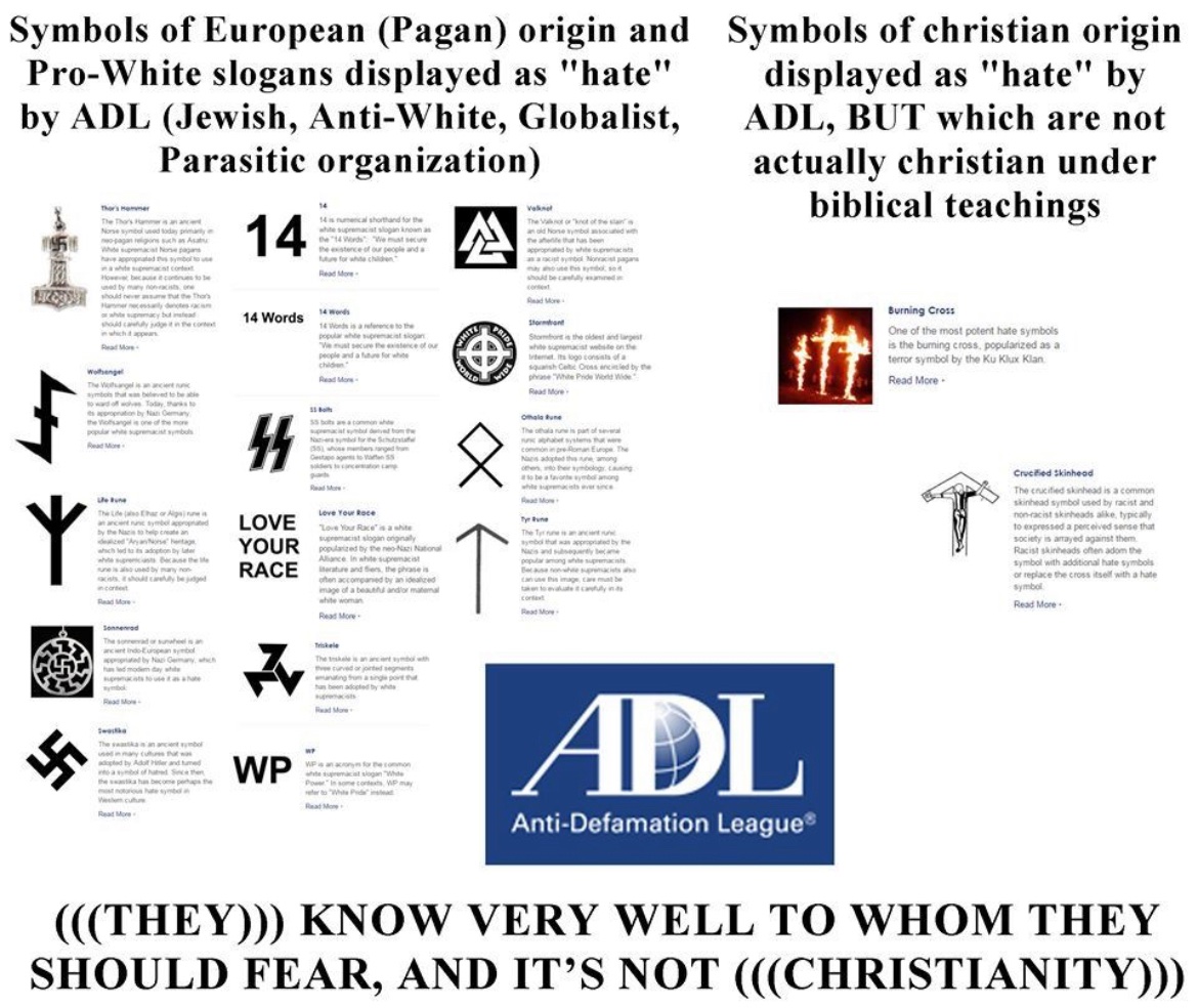 The one thing “they” truly fear are the Gods of the North. With European paganism we have the ultimate truths (animism, shamanism and ancestor worship), with Abrahamism you are a spiritual zombie.