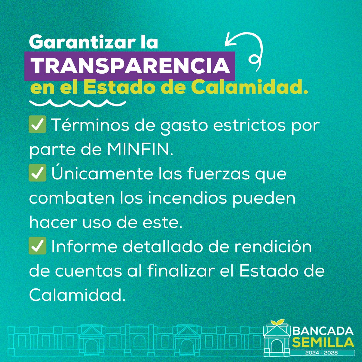 A diferencia de los corruptos gobiernos anteriores, el @GuatemalaGob preparó cláusulas específicas para garantizar la transparencia durante el Estado de Calamidad. Los múltiples y alarmantes incendios en nuestro país están afectando directamente la salud y la vida del pueblo.