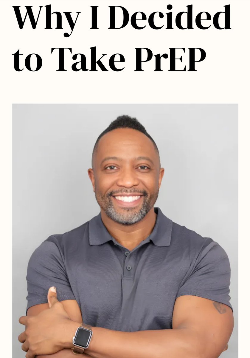 Atlanta-based advocate talks to WebMD about his journey to start PrEP to prevent HIV acquisition: 'PrEP has absolutely taken the fear of contracting HIV off the table for me. It's something I was not expecting to see in my lifetime.' -Al Washington tinyurl.com/24znuef7