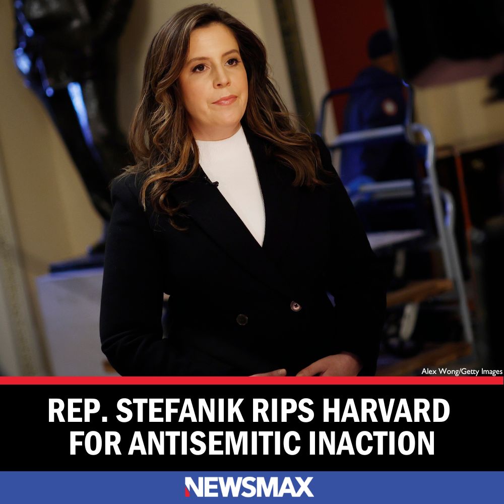 House Republican Conference Chair Elise Stefanik, R-N.Y., blasted Harvard University for 'cultural rot' over its lack of meting out discipline to two students who allegedly assaulted and harassed an Israel student months ago. Read more: bit.ly/49wDIN5