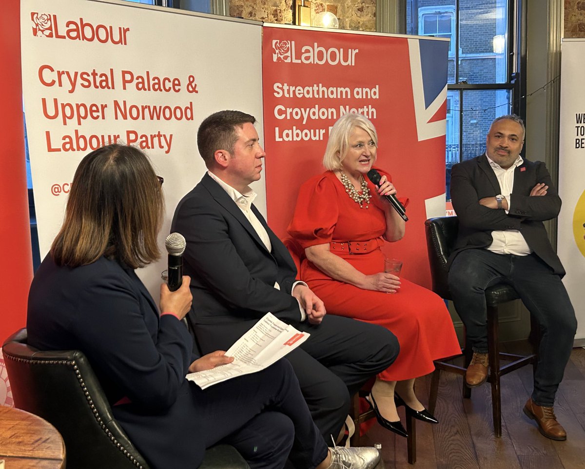 At the @CPUNLabour fundraiser for @BenJLTaylor & @LiamConlon2 both brilliant key seat @UKLabour candidates. With guest @Siobhain_Mc & chaired by @RezinaChowdhury