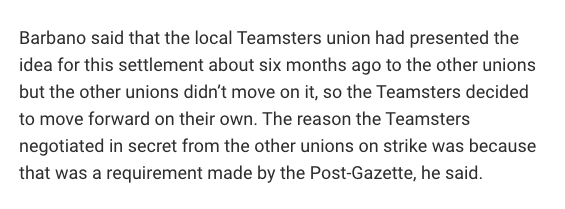wow who would have picked the TEAMSTERS to be the first to cave in pittsburgh, rolling over for allan block in the most grossly subservient way possible -- you would have to waterboard this info out of me, good god wesa.fm/economy-busine…