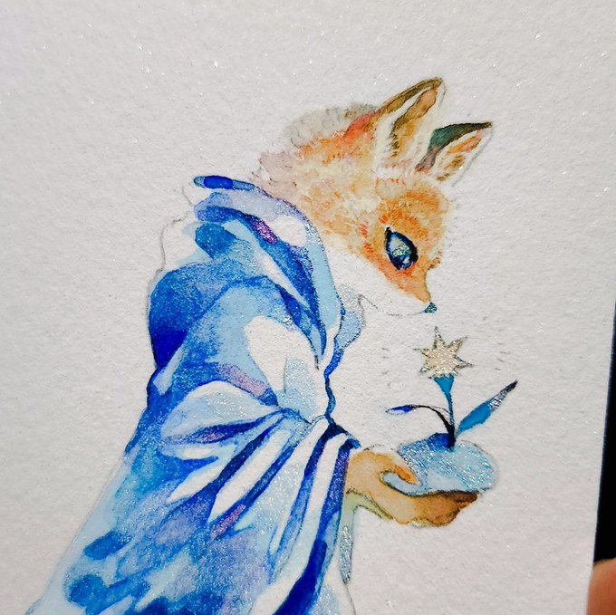 「flower fox」 illustration images(Latest)