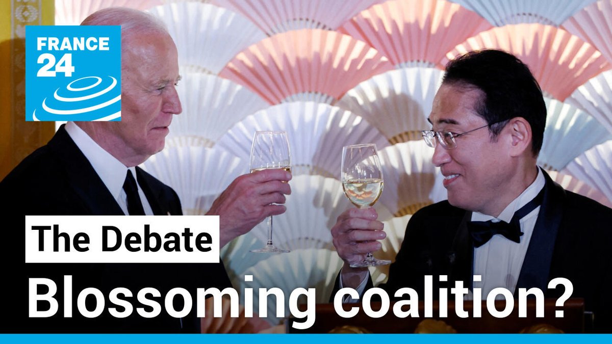 Blossoming coalition? Japan at heart of US-led push to contain China f24.my/AFkM.x