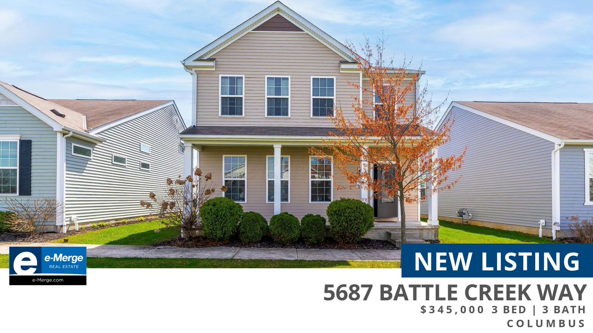 📍 New Listing 📍 Take a look at this fantastic new property that just hit the market located at 5687 Battle Creek Way in Columbus. Reach out here or at (614) 560-3617 for more information! Listed by Amy Paul Teresa Barry... teresabarry.e-merge.com/showcase/5687-…