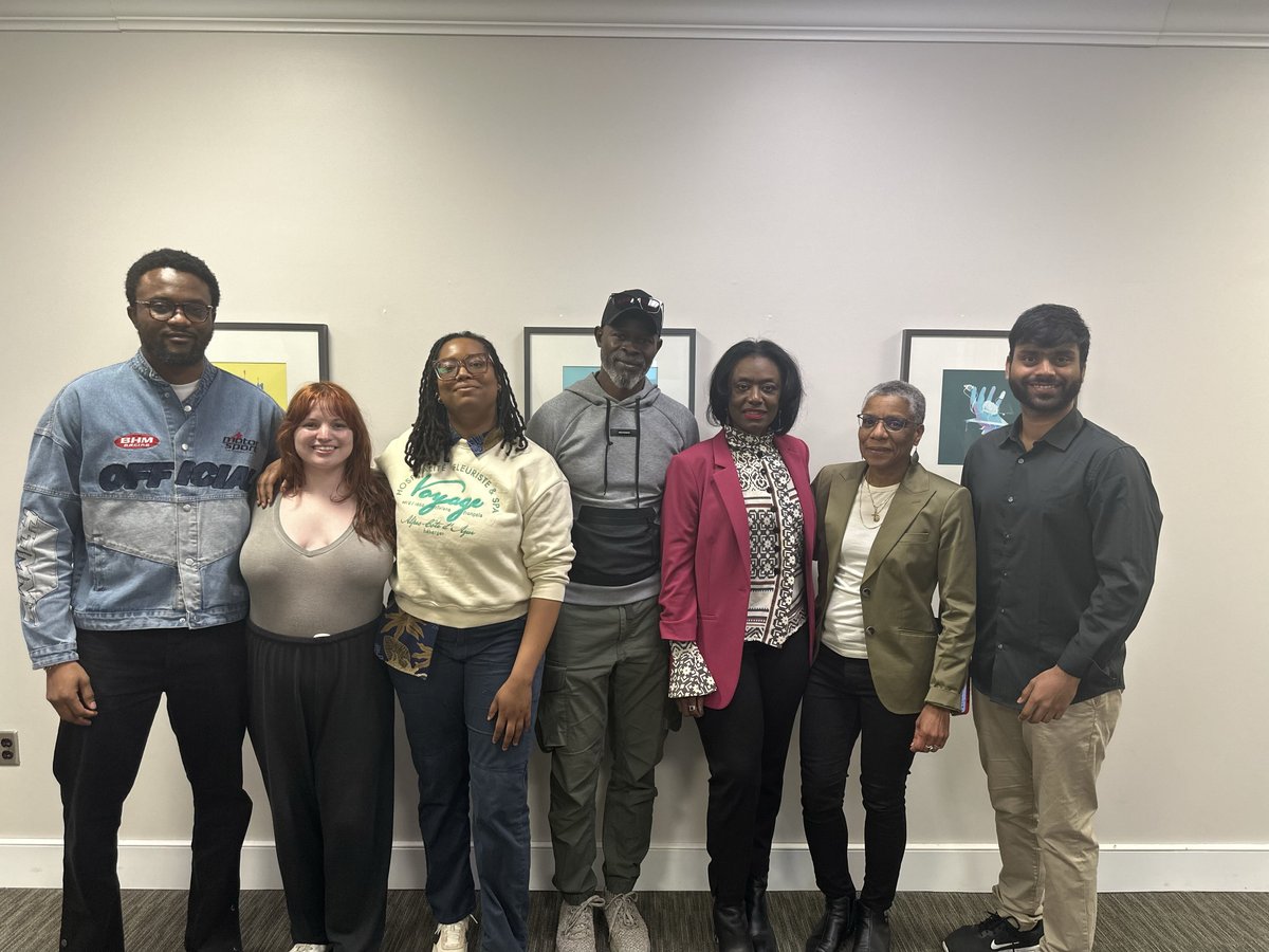 An honor to have Oscar-nominated actor @djimonhounsou visit CSAD. As founder of the Djimon Hounsou Foundation, he uses his voice to elevate Africa and the African diaspora. We are thrilled @dhf_org  reached out to talk about our respective work and to explore what’s possible.