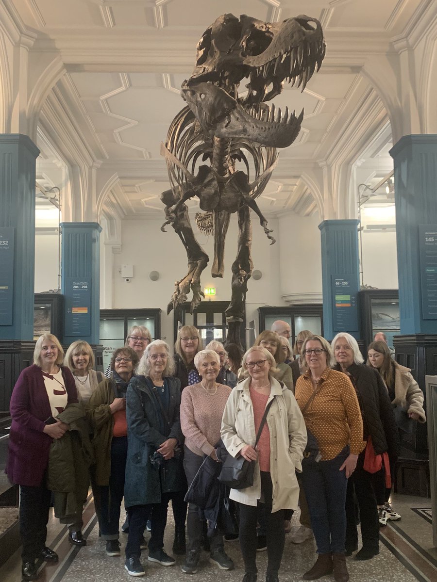 Our Culture Club members had an interesting tour of Manchester Museum. Mummies, frogs and dinosaurs.