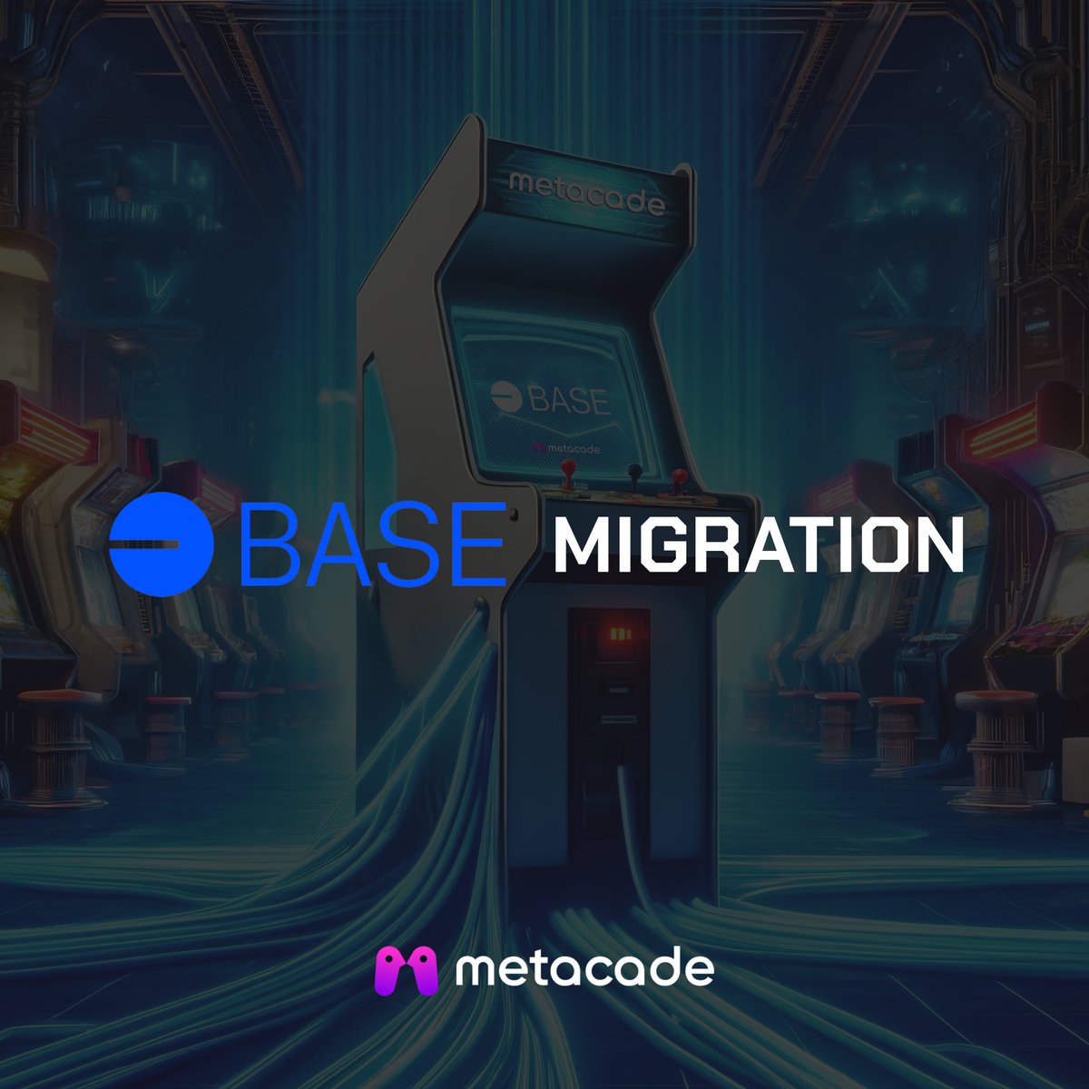 $MCADE is migrating to @Base L2 🔵

May 2024 🎮 #Metacade