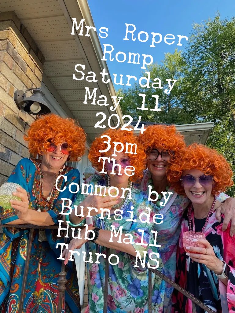 In support of <a href="/ThirdPlaceTH/">ThirdPlace</a>  in Truro Nova Scotia. Tickets available at ticketleap.events/tickets/mrs-ro…
#mrsroper #helen #helenroper #threescompany #stanley