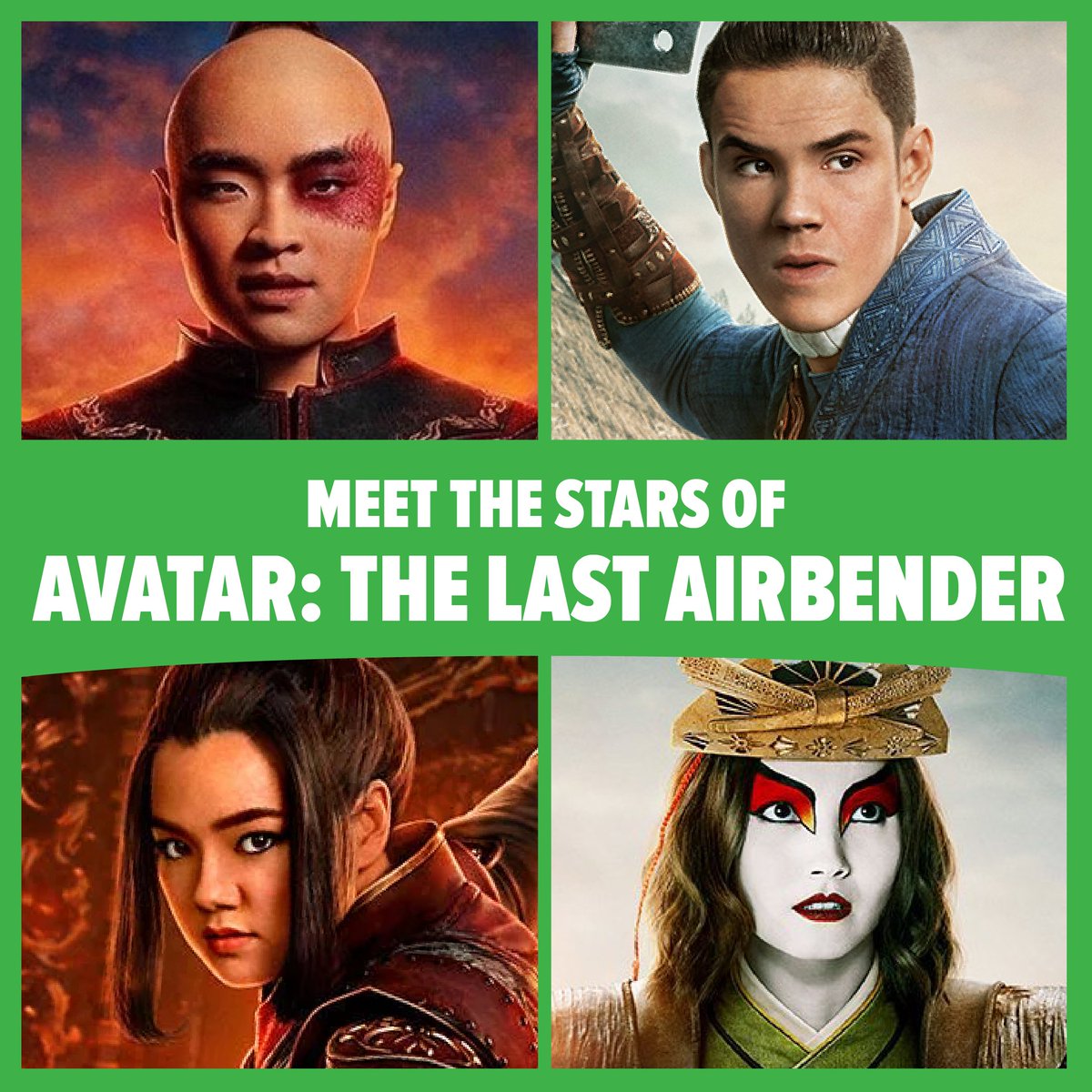Your training arc begins now. Meet Dallas Liu (Zuko), Ian Ousley (Sokka), Elizabeth Yu (Azula), and Maria Zhang (Suki) from Netflix's Avatar: The Last Airbender at FAN EXPO Philadelphia next month. Tickets are on sale now. spr.ly/6016wU8HC