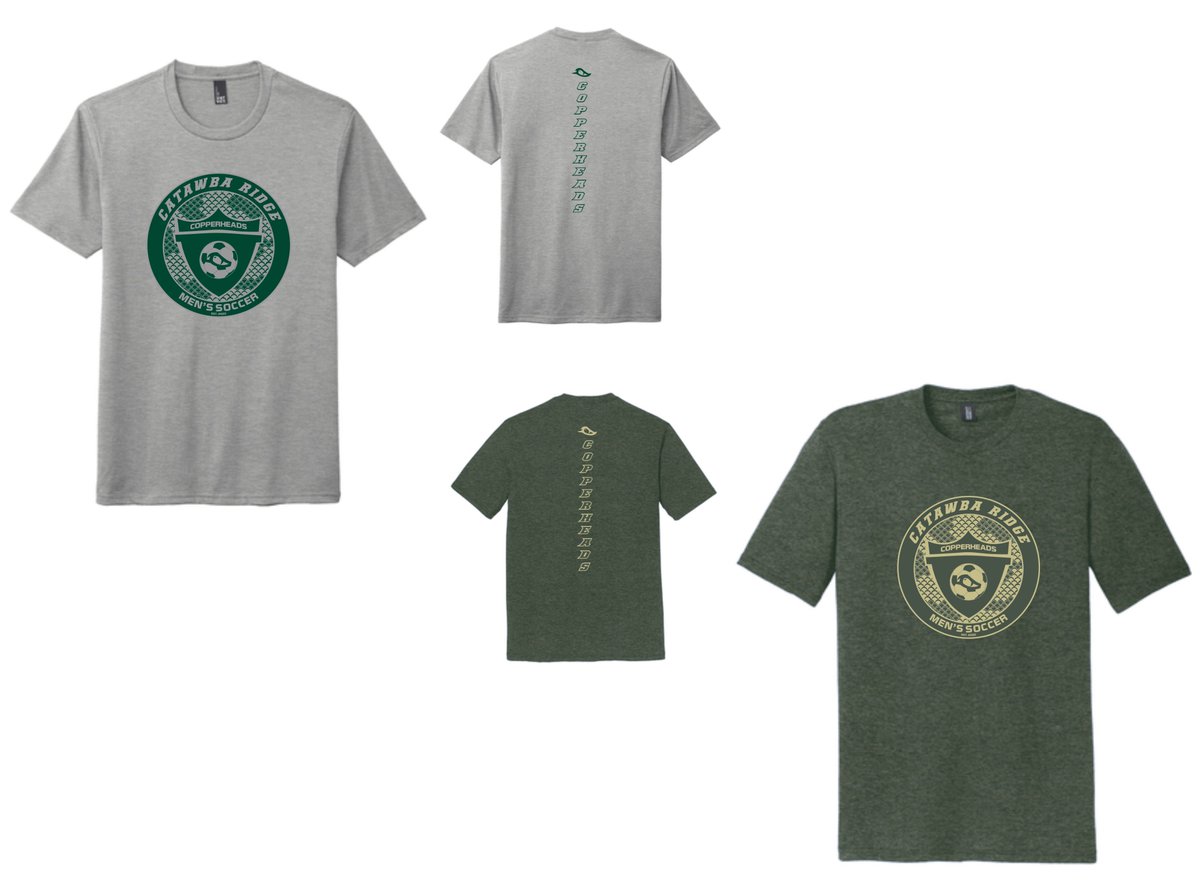 Summer Camp Shirt Designs/Colors are in!
Gray with green for the campers; green with gold for the counselors.  

Thanks Samatha Christenberry and BrandMark!  We can't wait to see the 100 campers sporting these in June.

Registration is almost full:
gofan.co/event/1342755?…
