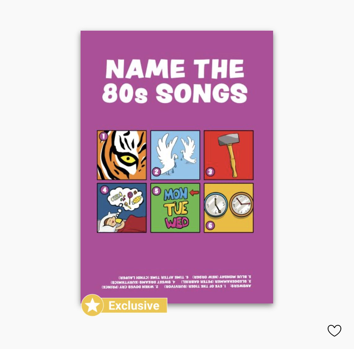 Does your mum love the 80s? Does she love chocolate. Then send her an exclusive Tony's Chocolonely card with my 80s music picture quiz Use code 'TONYSFORMUM' to get 25% off !! thortful.com/gifts/656f287e… (Disclosure: I receive a tiny payment from purchases made through this link)