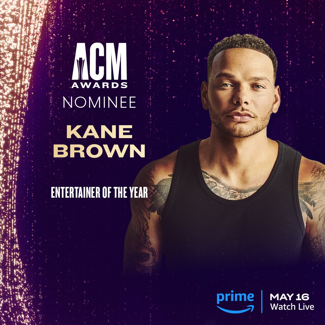 Congrats to @kanebrown on his @ACMawards nomination for Entertainer of the Year 🤠 Don't miss your chance to see Kane when he brings his In The Air Tour to the ballpark on August 16! 🎟️ Mariners.com/KaneBrown