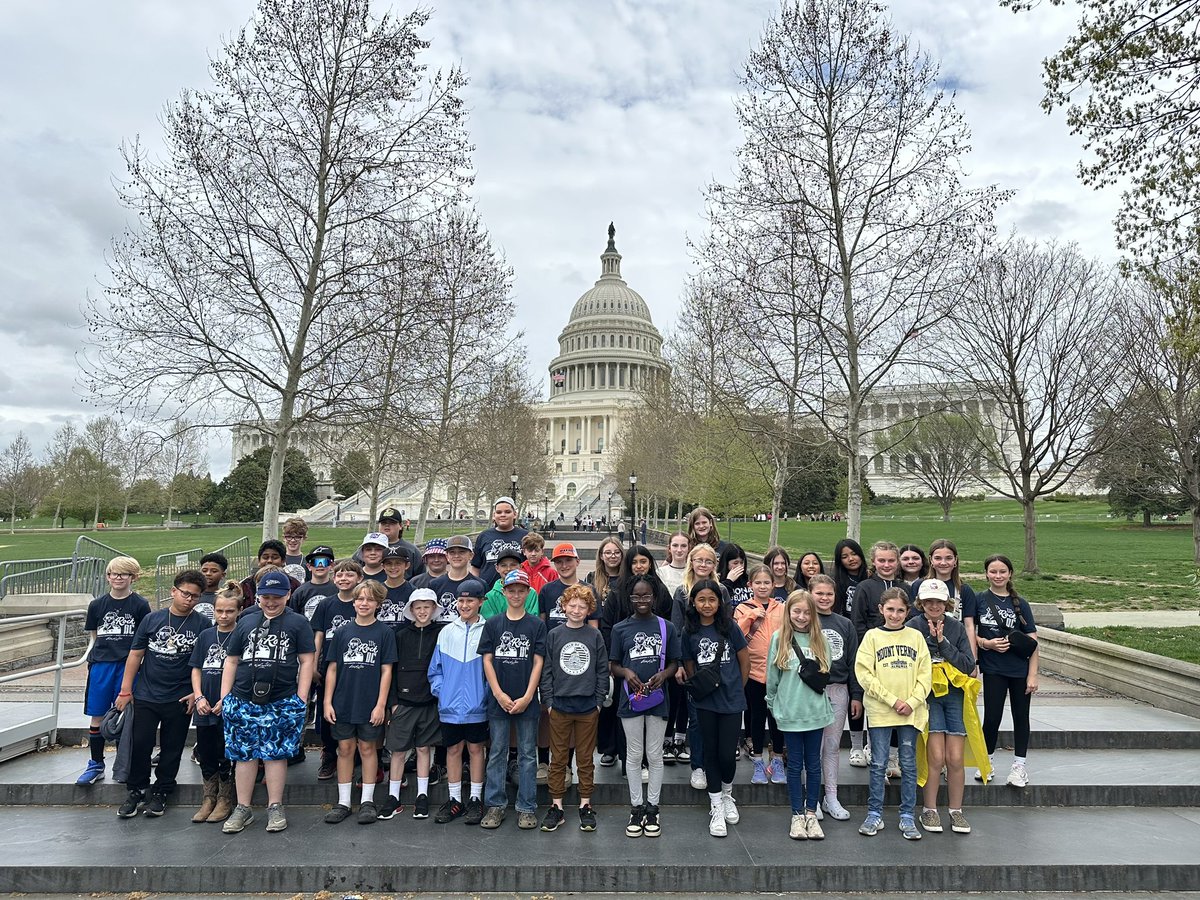 5th grade making a difference at the Capital!