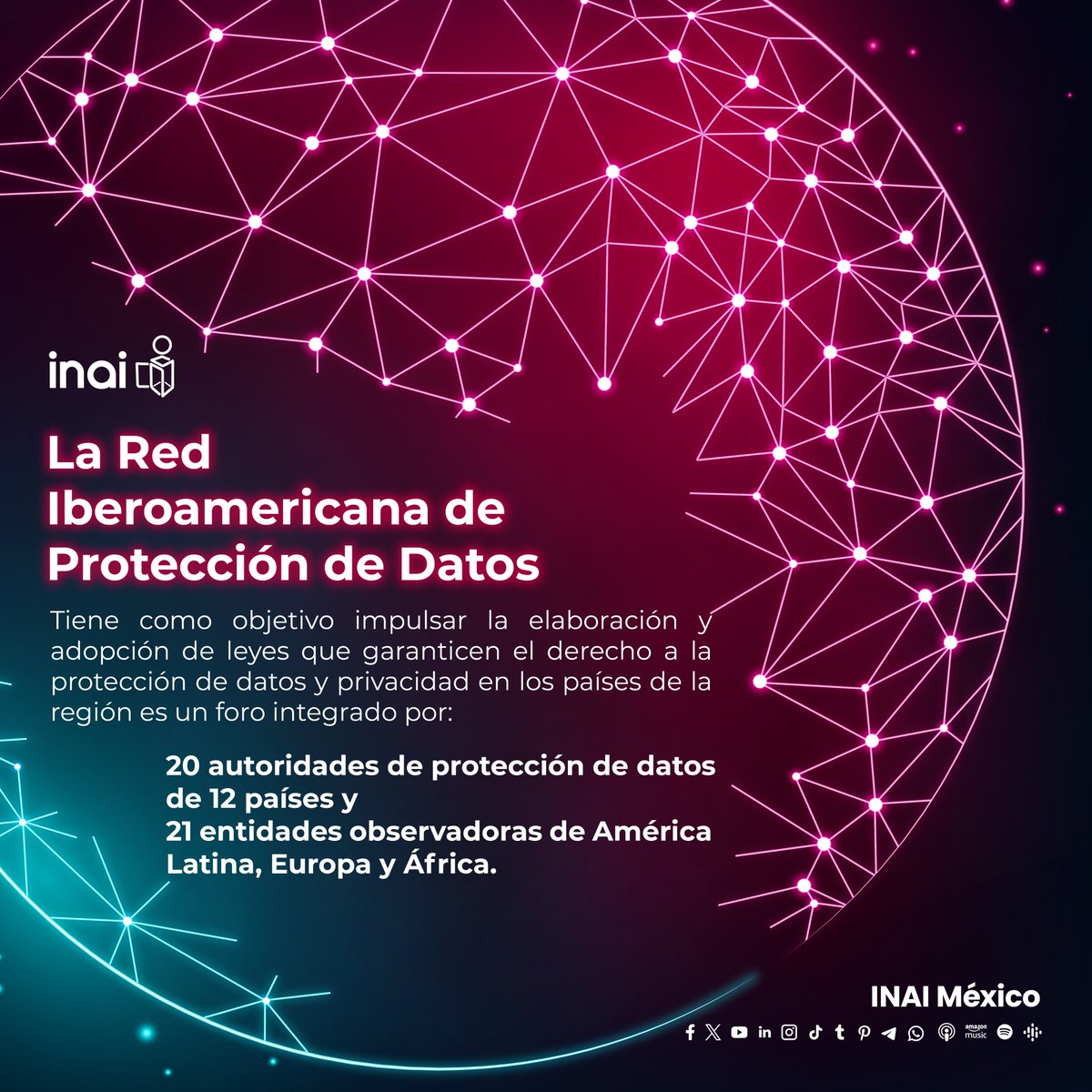 ¡Descubre la Red Iberoamericana de Protección de Datos! 🌐🔐Una comunidad que une países para abordar temas de privacidad y seguridad digital. Conoce sus avances y colaboraciones para proteger nuestros datos personales en el ámbito iberoamericano. #RIPD redipd.org/es