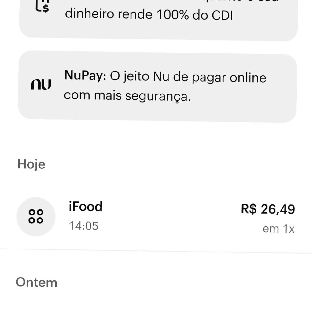 Lua_Menechini's tweet photo. @iFood QUERO MEU AÇAÍ, PEDIDO CONSTA COMO NÃO PAGO MAS FOI DEBITADO NA CONTA!

3 Pessoas aqui no trabalho com o mesmo problema!

AJUDA AÍ IFOOD @iFood https://t.co/RifTkdtK6e