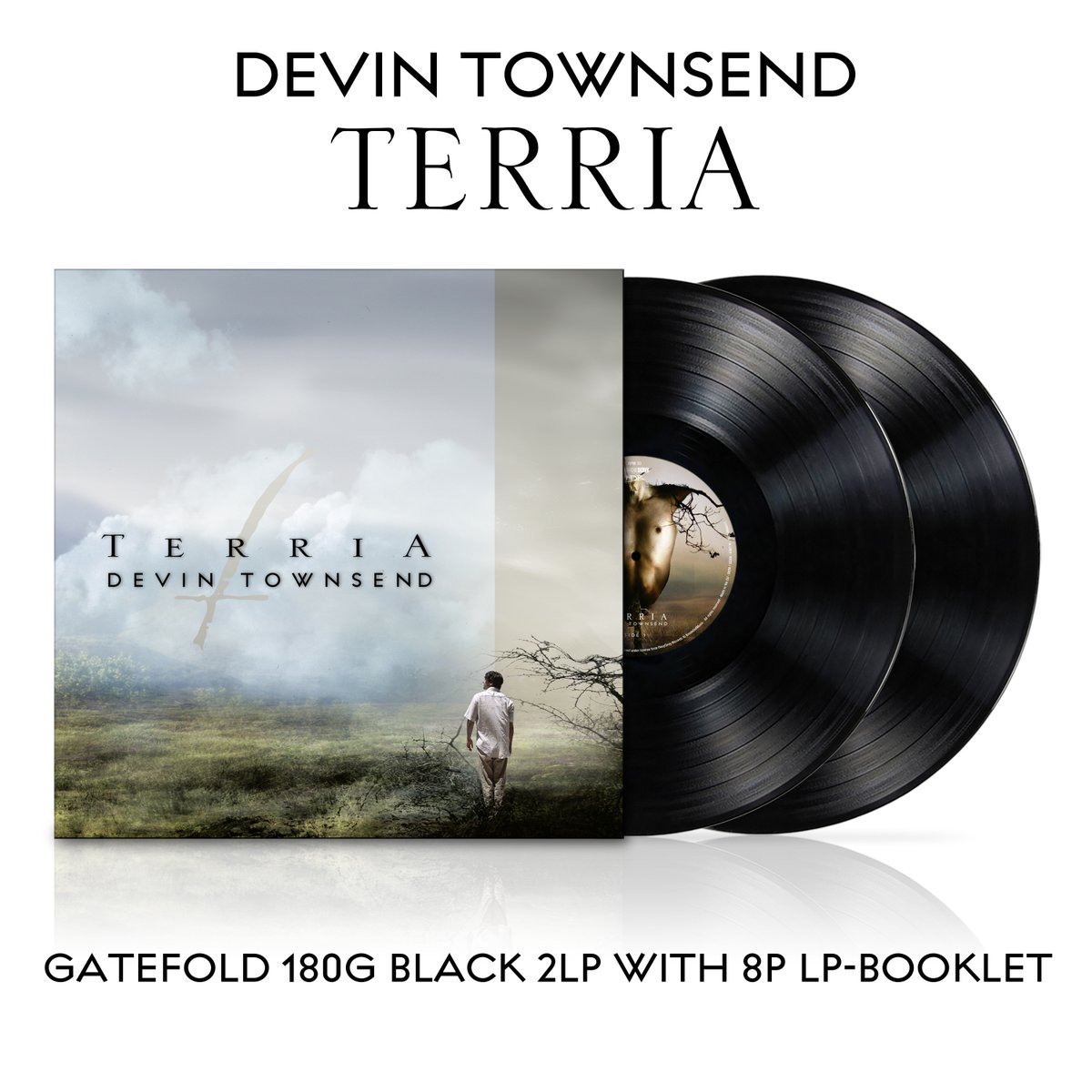 .@dvntownsend & InsideOutMusic are pleased to announce a vinyl reissue of his 2001 solo album ‘Terria’ – set for release on June 14th, 2024. Pre-order your copy now here: devin-townsend.lnk.to/Terria-VinylRe…