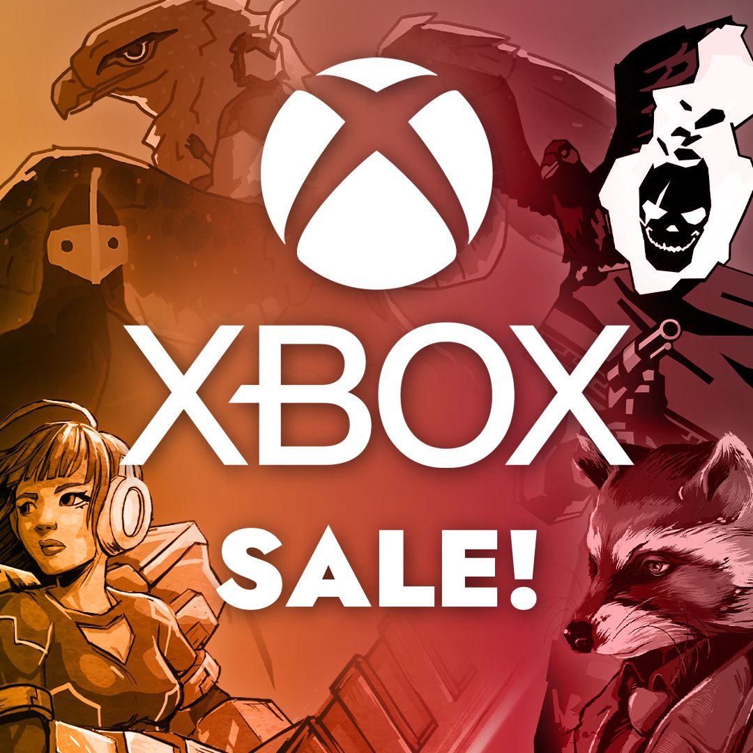 IT'S TIME FOR ANOTHER XBOX SALE. Just a few of the deals include: ❤️Bad North: Jotunn Edition (80%) ❤️Kingdom Two Crowns: Treasury Collection (80%) ❤️Star Renegades (75%) ❤️Tails Noir (75%) ❤️West of Dead: Path of the Crow Edition (85%) Sale ends on the 13th of April! Enjoy! ☺️