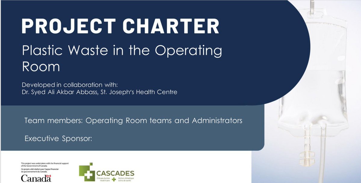 Some waste can’t be avoided. In those cases, proper management of plastic waste plays a key role in #SustainablePerioperativeCare. #BeatPlasticPollution using the Plastic Waste in the Operating Room project charter: view.publitas.com/5231e51e-4654-… @environmentca