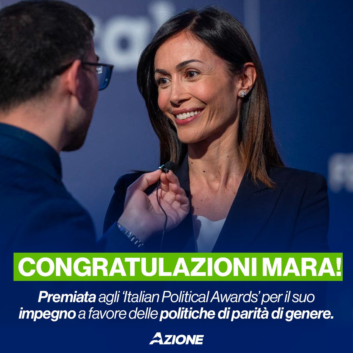 Un bel riconoscimento frutto delle grandi battaglie condotte in questi anni a favore dei diritti delle donne. Congratulazioni @mara_carfagna 👏🏻