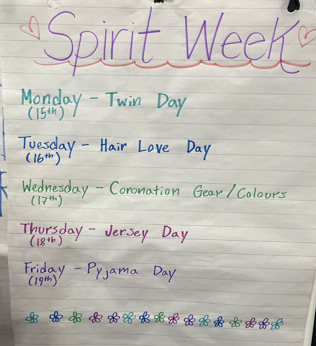 Lots going on next week at Coronation! Let’s show our Cougar spirit!