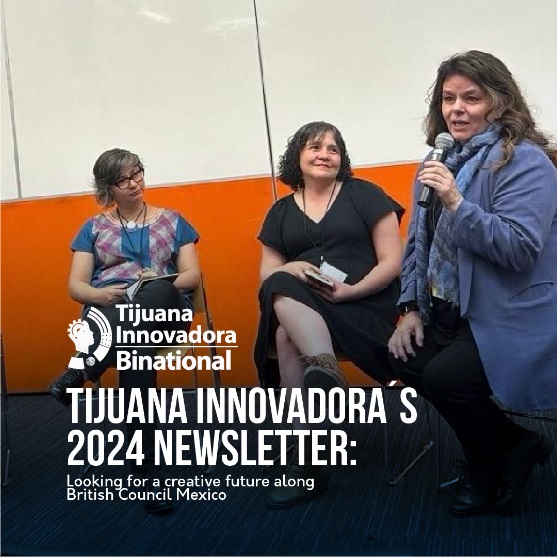 TiBinational's tweet photo. #March recap🗓️In #March our VP for #Binational Affairs was part of a panel by @BritishCouncil #Mexico about how to achieve a more creative &amp; longer future for creatives 💻 👨‍🎨 🎭 📐How was your March?👇

#TijuanaInnovadora #ComunaCreativa #CreativeCommune #Tijuana #SanDiego https://t.co/q0tUhOQeUa