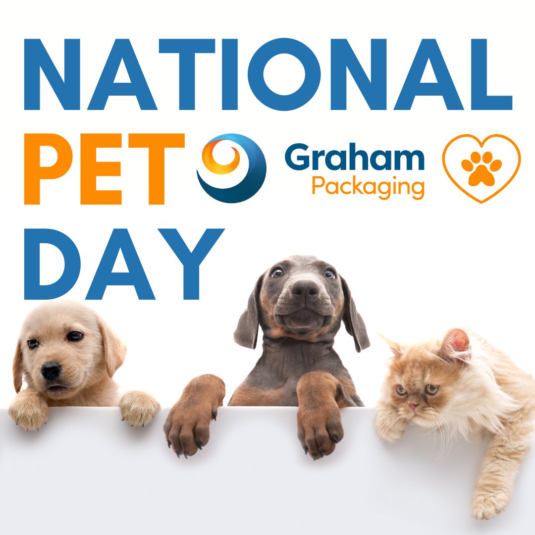 Happy National Pet Day! 🎉🐾

Share a photo of your furry friend below and tell us how they've made your life brighter! 

📸❤️ #NationalPetDay  #PetsofTwitter