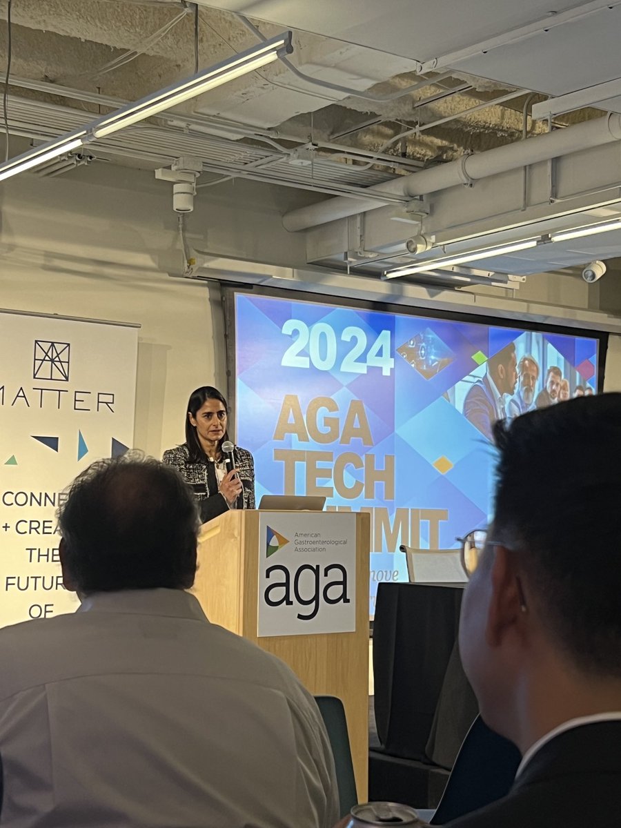 AGA tech summit off to a start! ⁦@AmerGastroAssn⁩ ⁦@drsethinyc⁩ ⁦@matter⁩ #gientrepreneurs #innovation #guthealth