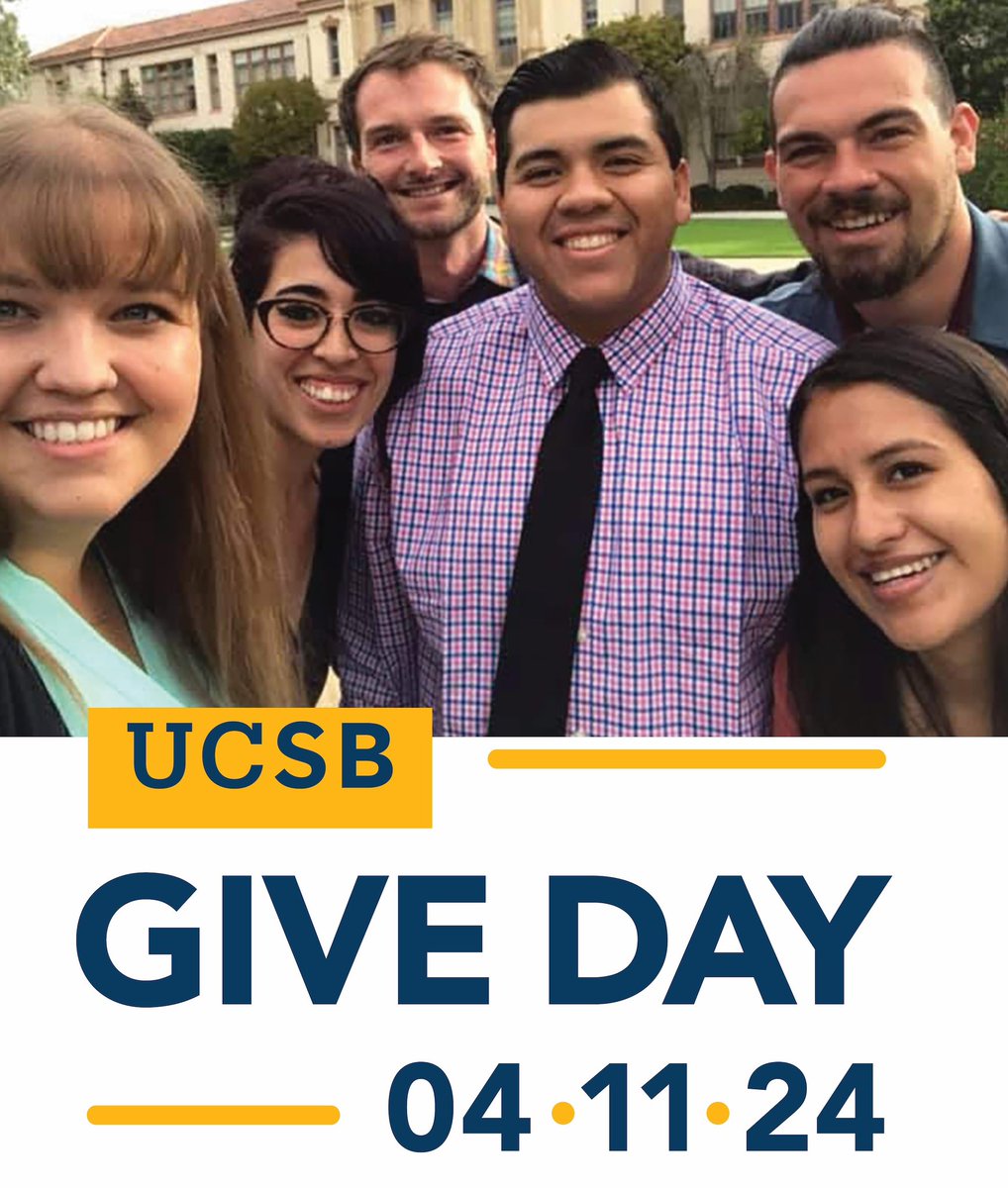 A generous education alum from '93 has challenged us to reach 25 gifts to @TEPatUCSB on#UCSBGiveDay to unlock $7,000 in fellowship support for promising teacher candidates. Challenge accepted! Will you help us reach our goal? ucsb.scalefunder.com/gday/giving-da…