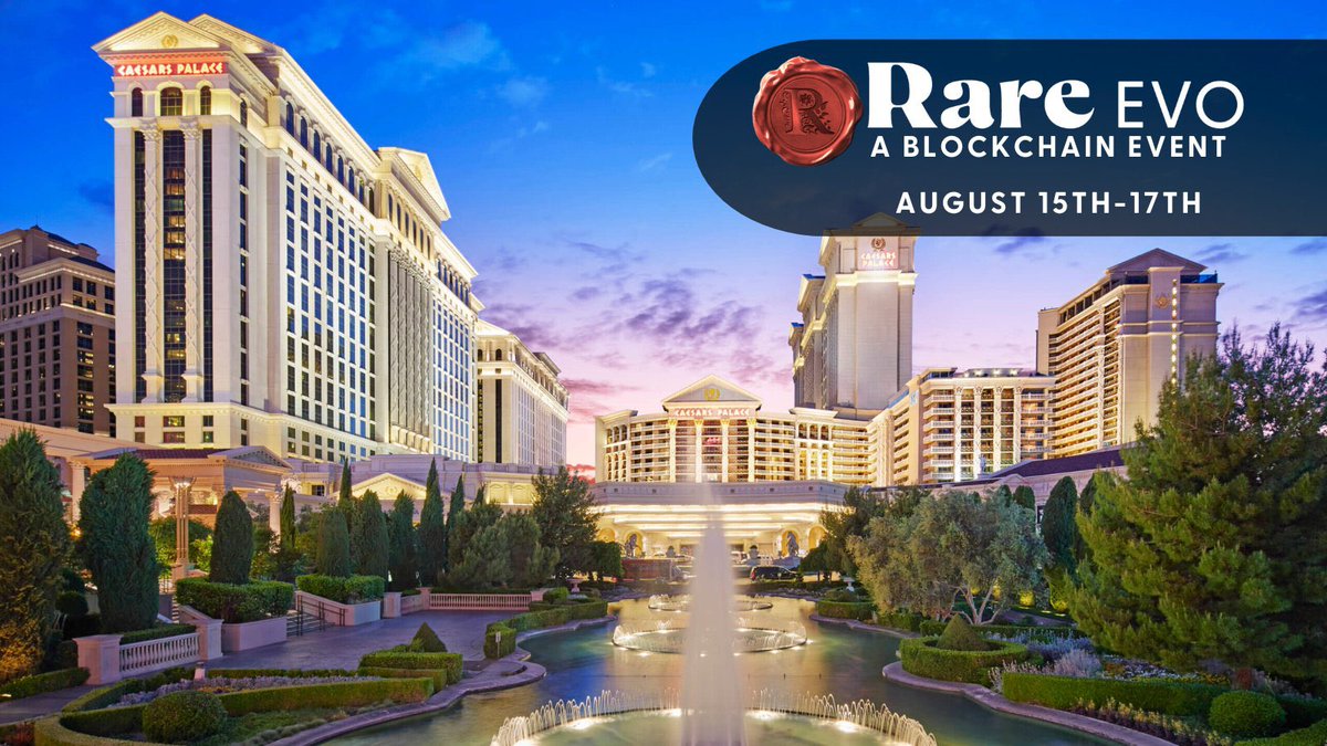 Wrapping up a successful @ParisBlockWeek and gearing up for @token2049 in Dubai next week.😮‍💨 The crew is warming up for our annual conference, Rare Evo: A Blockchain Event taking place @CaesarsPalace this August in VEGAS!🎰