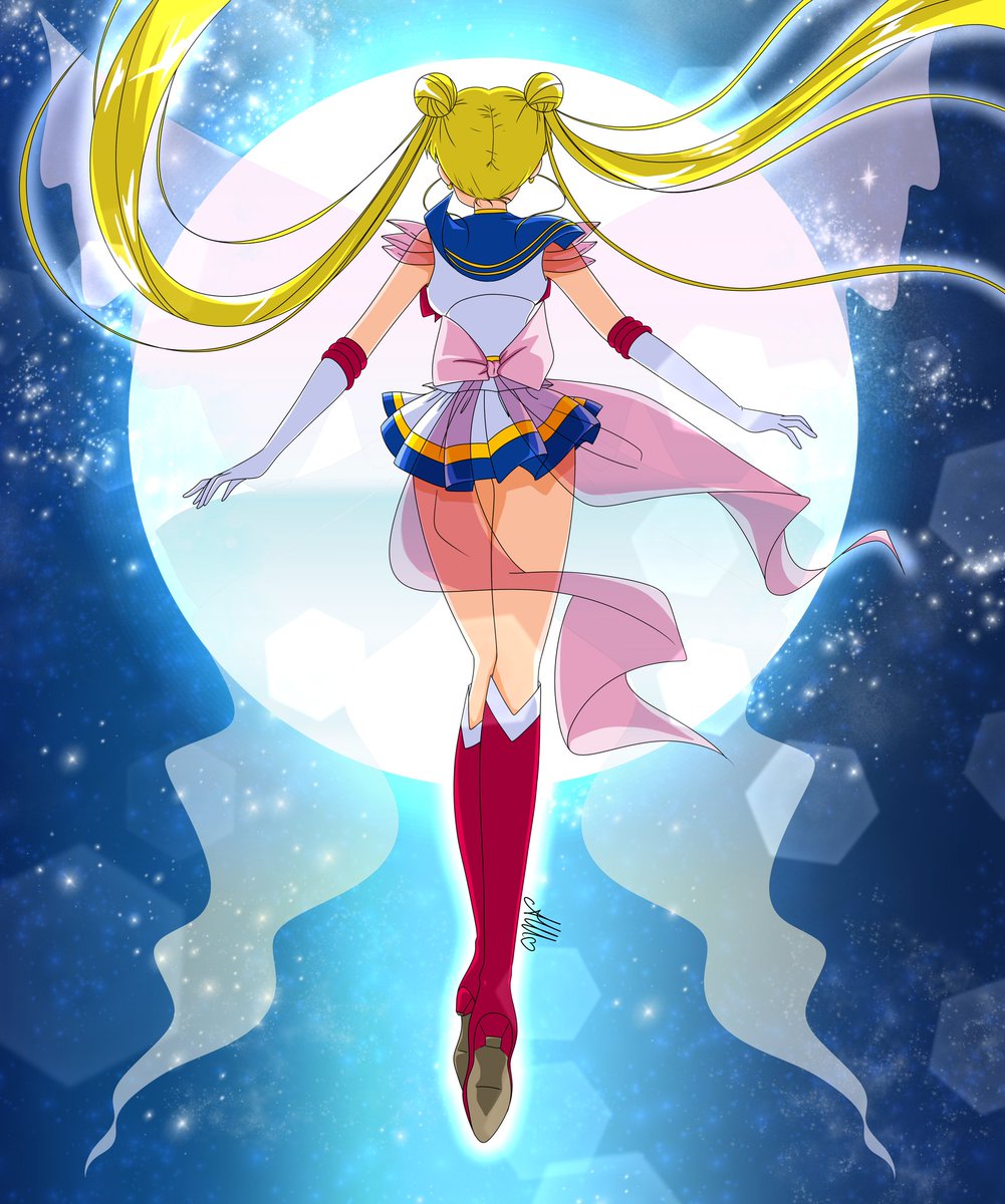 🦋 inspired by the theme song of the third season of #sailormoons with the uniform that I love so much. I hope you like this version 🙏#sailormoon #naokotakeuchi #supersailormoon #prettyguardiansailormoon #sailormoonsupers  #sailormoonfanart   #sailormooneternal #sailormoon90s