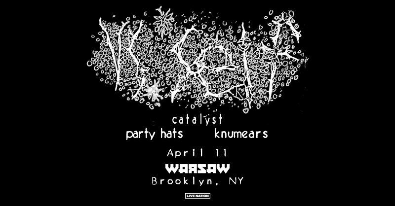 𝙏𝙊𝙉𝙄𝙂𝙃𝙏 💥 VS Self takes the stage at Warsaw with special guests Catalyst, Party Hats, & Knumears! Still some tickets left online & at the box office 👇 🎟 livemu.sc/3HRbDVu ⏰ Doors: 7PM | Show: 8PM 📍261 Driggs Ave. Brooklyn, NY