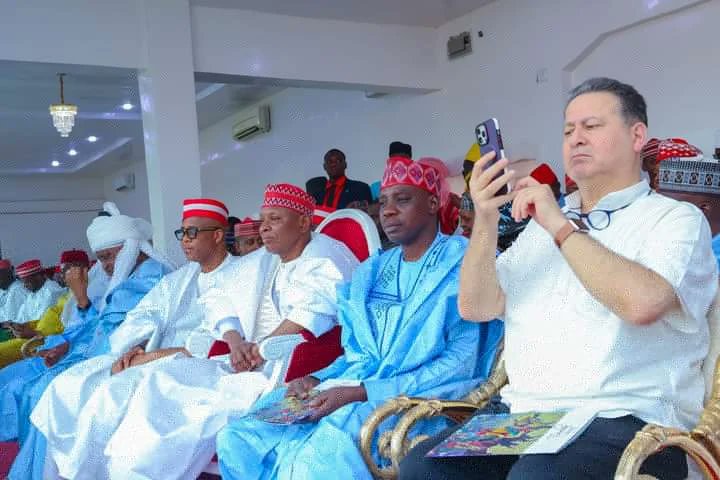 His Excellency Gov. Abba K Yusuf attends the traditional Hawan Daushe at the Kano Emir’s Palace today Thursday 11/4/2024.