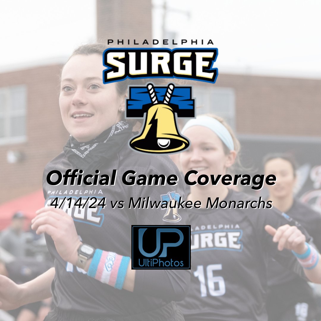 We will be providing Official Event Photography for Philadelphia Surge vs Milwaukee Monarchs this Sunday ⚡️🦋 Keep an eye out for @sandycanetti and Brian Canniff at the field! @Philly_Surge