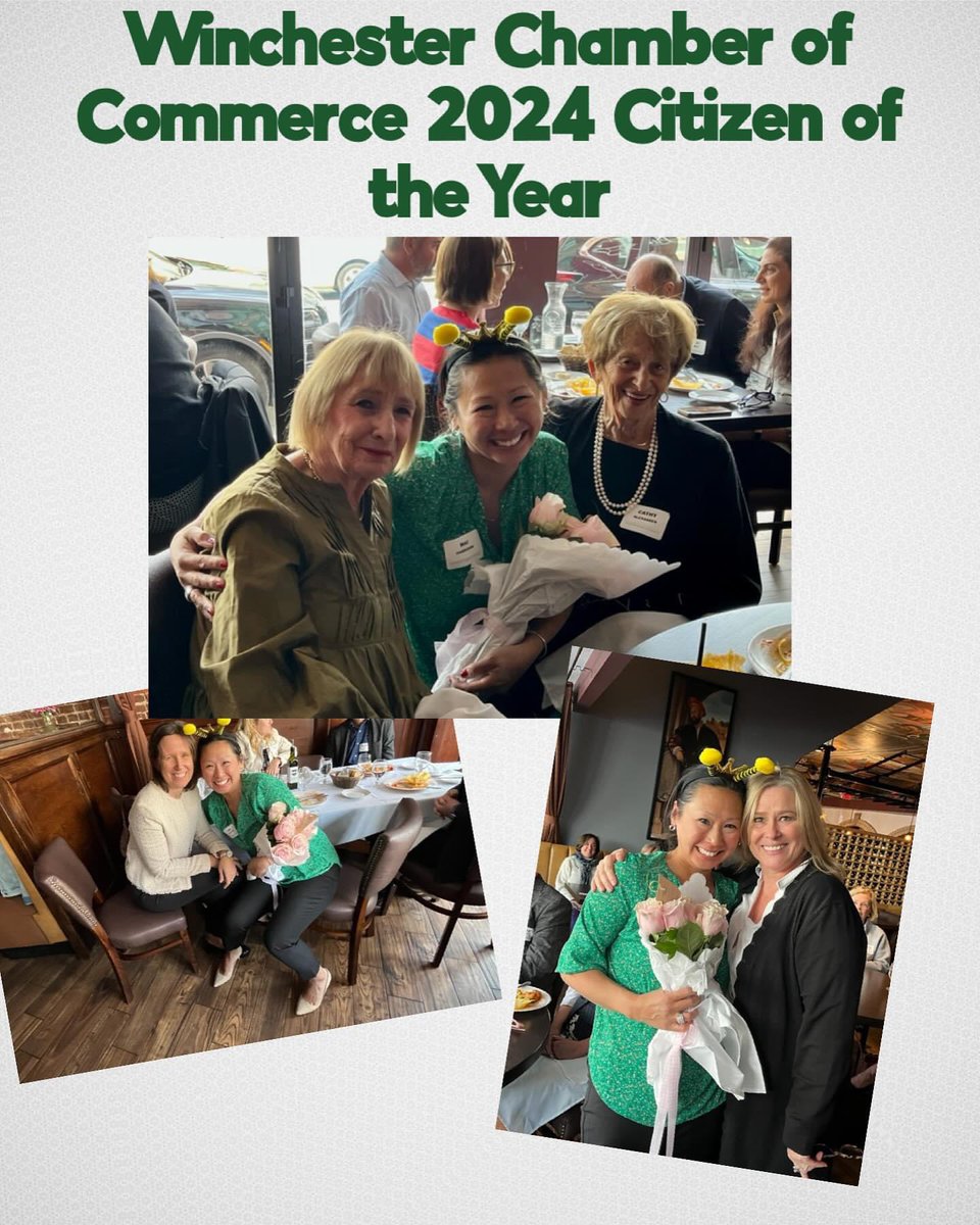 Please join us in congratulating our own PRESIDENT on her well-deserved recognition for all of her contributions to our community!