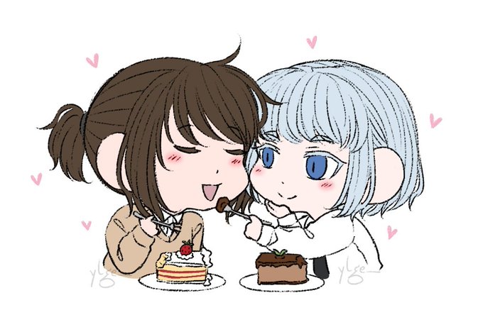 「cake feeding」 illustration images(Latest)