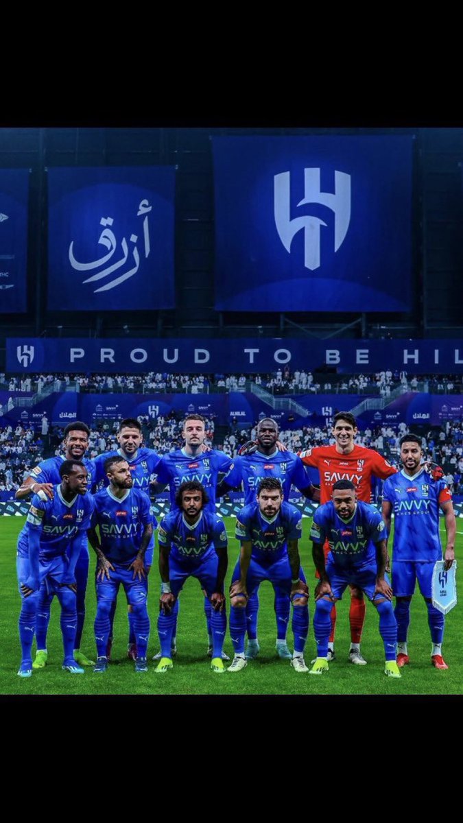 #الهلال_الاتحاد ليله زرقاء ان شاء الله💙