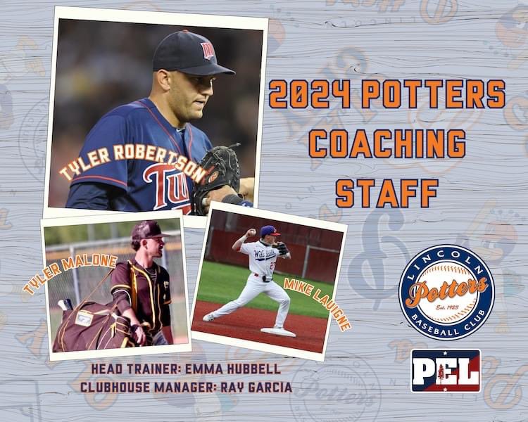lincolnpotters's tweet photo. The Potters have hired former Big League Pitcher and Scout Tyler Robertson as their Field Manager for the 2024 Season!
Full Release: https://t.co/AfuEHmnLxI
#PotterUp #JoinInTheFun @PacEmpireLeague @Twins https://t.co/Zbg93YqaTM