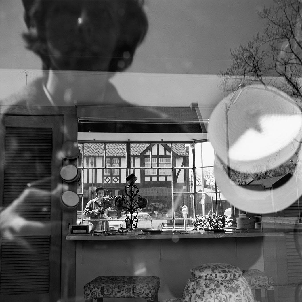 Self portrait by Vivian Maier.