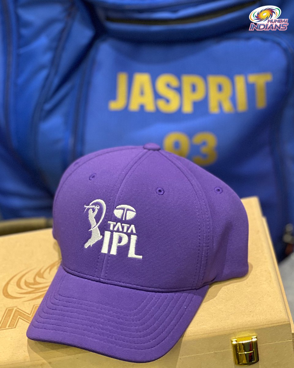 Current holder of the Purple cap - some things are just meant to be 😌💥 #MumbaiMeriJaan #MumbaiIndians #MIvRCB