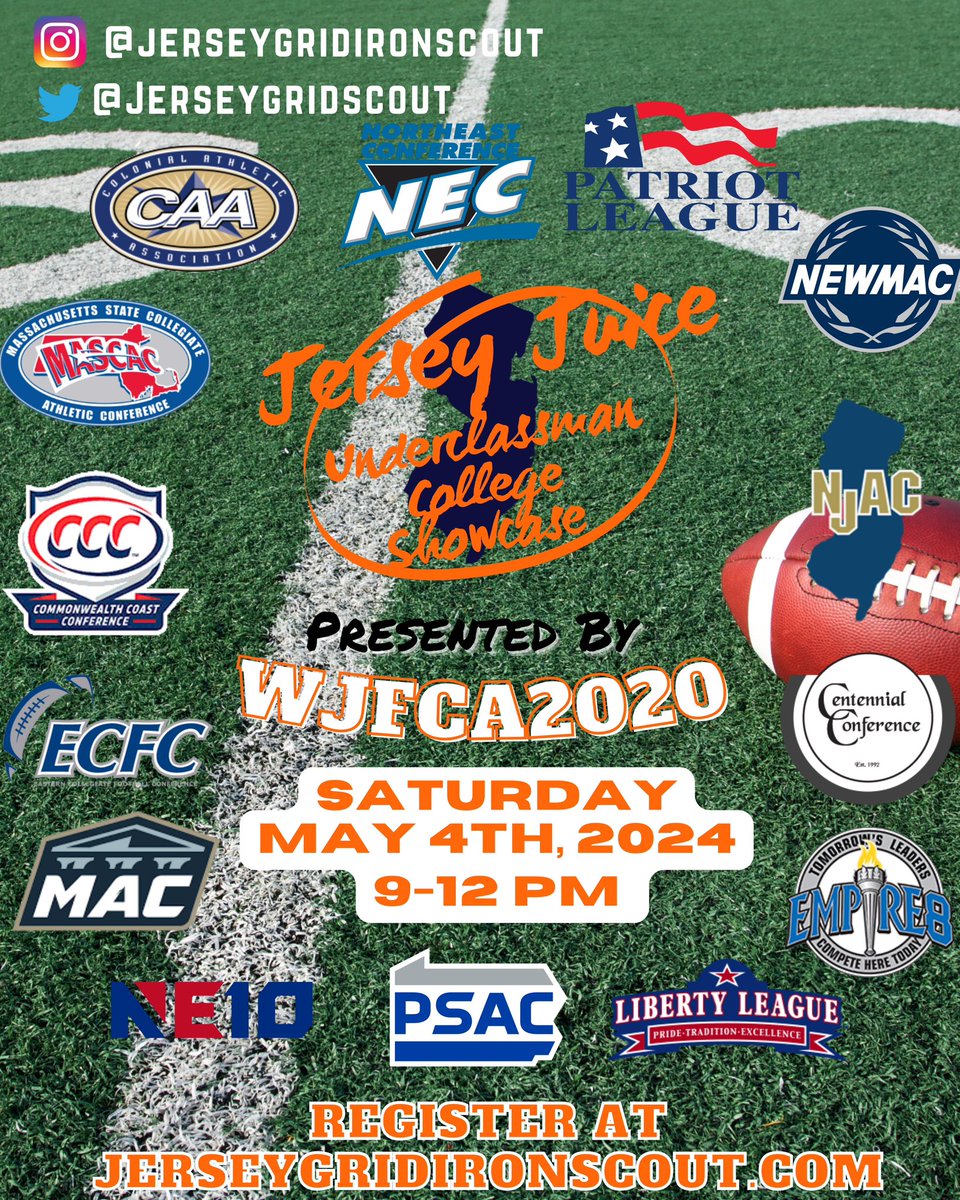 💥Welcome #D3 #MAC #CHAMPS @DVUfootball l to Jersey Juice 🍊& I78/I476 Lehigh Valley Showcase‼️ HFC @Coach_Isgro & Staff in the HOUSE‼️ Register Today ⤵️⤵️⤵️ jerseygridironscout.totalcamps.com/About%20Us @WJFCA2020 @SLUHNSportsMed @Coach_McGorry @PaFootballNews @EPAFootball