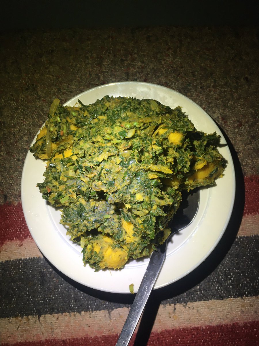 Vegetable Yam Porridge.

Made by my mum.🥰