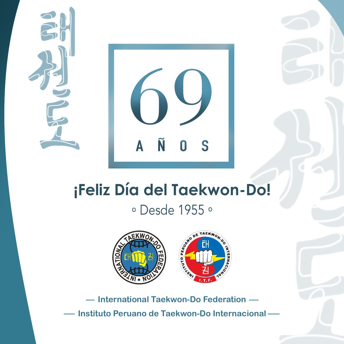 IPTITKD's tweet photo. ¡Feliz Día del Taekwon-Do! Nuestro arte marcial cumple 69 años, gracias al legado del General Choi Hong Hi. #taekwondo #genchoihonghi https://t.co/0zPlWy5ptk